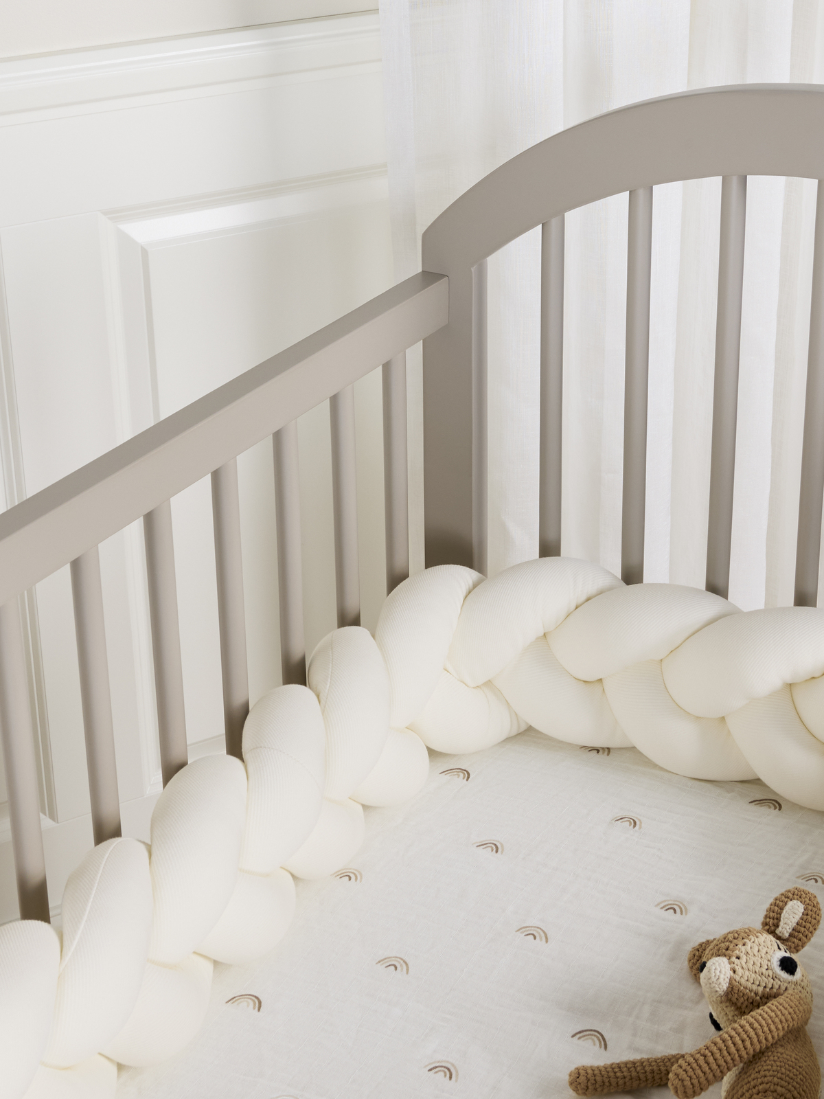 Alice & Fox ALEAH 350 Sengekant, Hvit