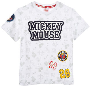 Disney T-Skjorte Mikke Mus, Hvit