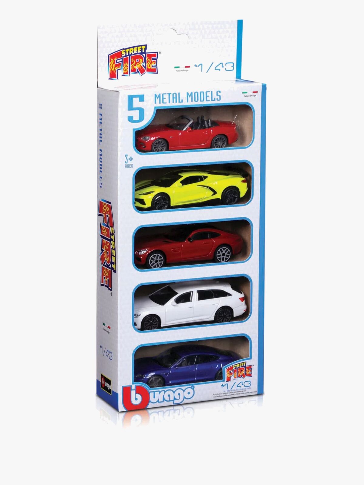 Bburago Diecast Biler 1:43 5-pack Blandet