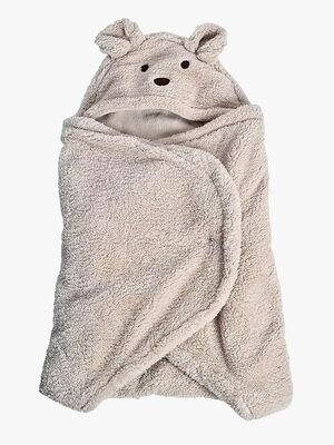 Mini Dreams Bjørn Svøpeteppe, Sand