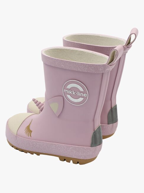 Mikk-Line Unicorn Gummistøvler, Mauve Shadows