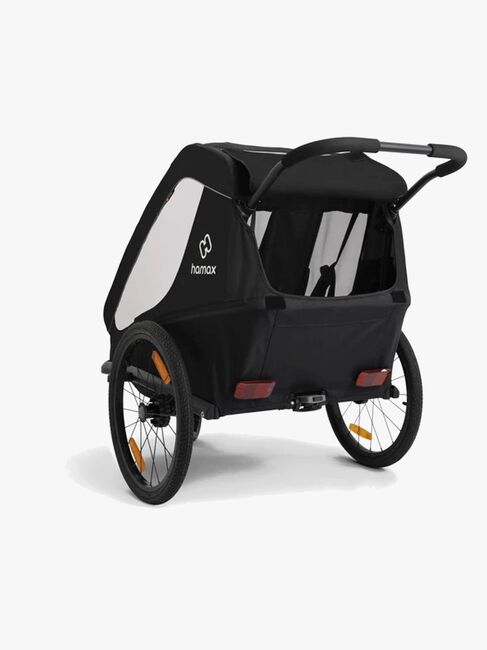 Hamax Traveller Sykkelvogn, Black/Black