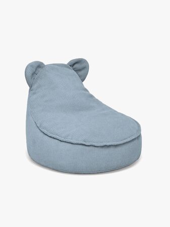 Meowbaby Slimcord Saccosekk Teddy, Turquoise