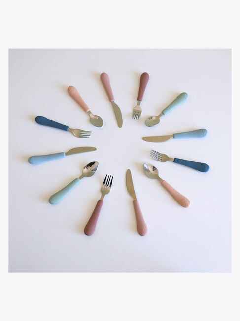 Cam Cam Copenhagen Flower Bestikksett, Rose Mix