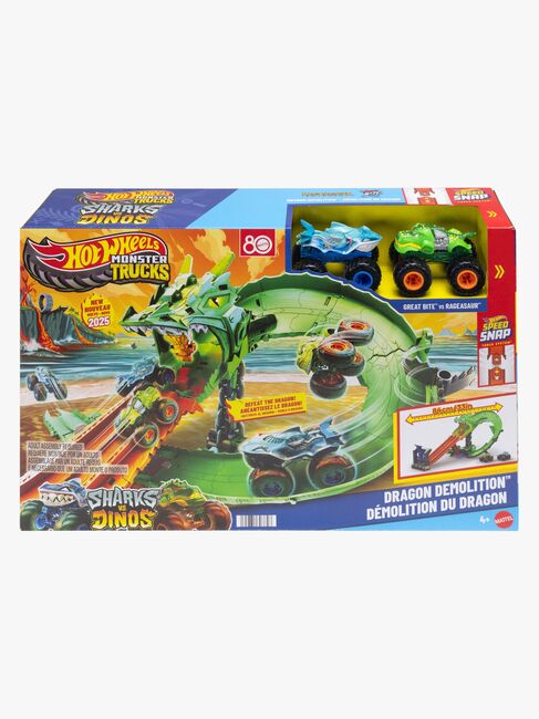 Hot Wheels Monster Trucks Dragon Destruction Bilbane