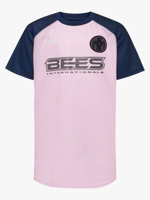 Hummel JR Loose Tiger Soccer T-skjorte, Roseate Spoonbil