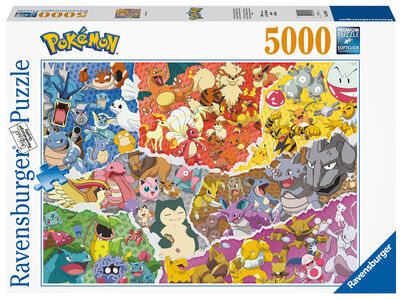 Ravensburger Puslespill Pokémon Allstars, 5000 Brikker