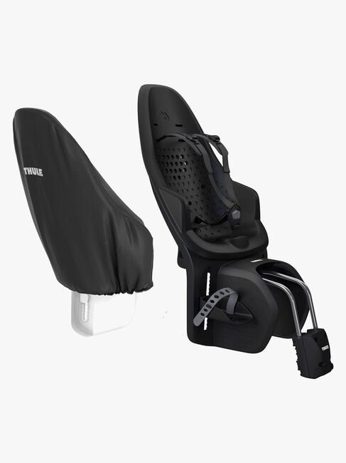 Thule Yepp 2 Maxi Frame Mount Sykkelsete inkl. Regntrekk, Svart