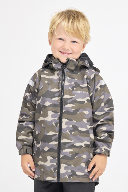 Nordbjørn Vinga Skalljakke, Hide and Seek Grey