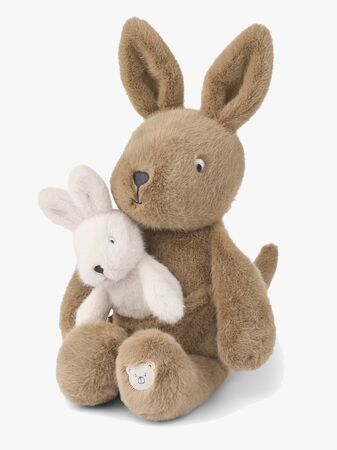 LIEWOOD Kelly Kenguru Mamma & Jeg Kosedyr 30 cm, Dune