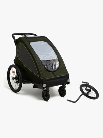 Beemoo Activity Sport Sykkelvogn Inkl. Løpesett, Green