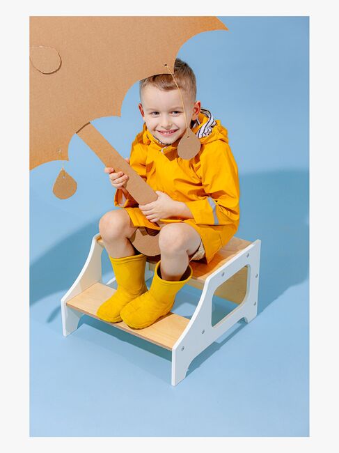 Duck Woodworks Skammel, Hvit