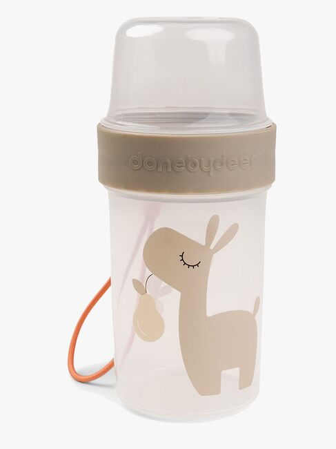 Done By Deer Lalee To Go Two-Way Snacksbeholder, Sand