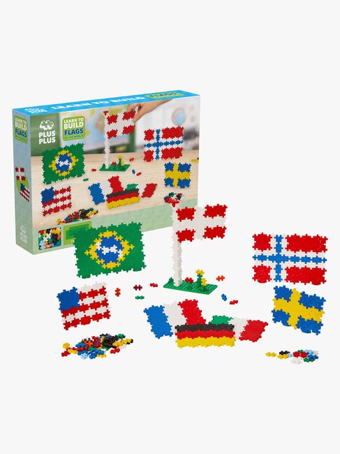 Plus-Plus Verdens Flagg Puslespill