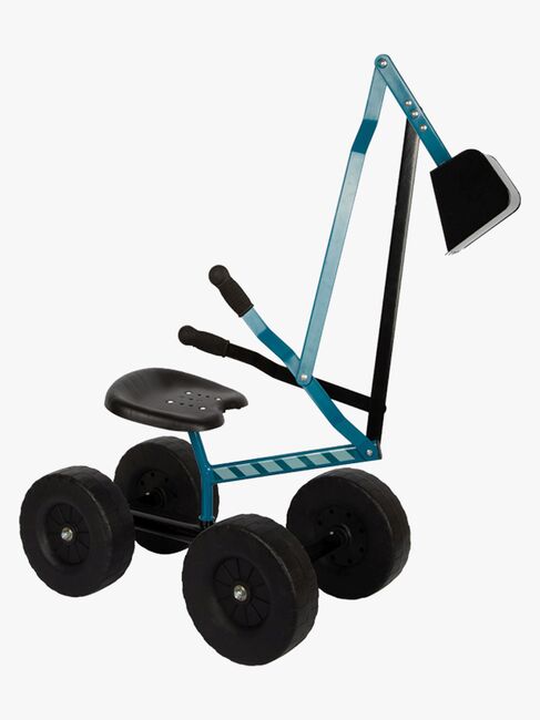 Small Foot Gravemaskin med Hjul, Blå