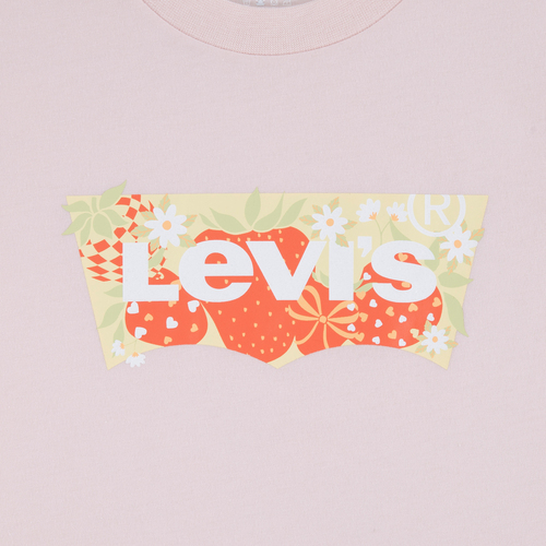 Levi's LVG Strawberry SS Batwing T-skjorte, Crystal Pink