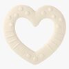 BIBS Baby Bitie Biteleke Heart,  Ivory