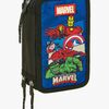 Marvel Avengers  Fylt Trippelpennal 37 Deler, Blå