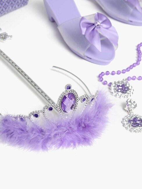 Cloudberry Castle Kostyme Prinsesse, Lilla