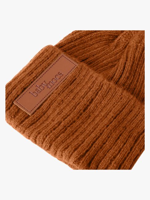 BabyMocs Strikket Lue, Rust