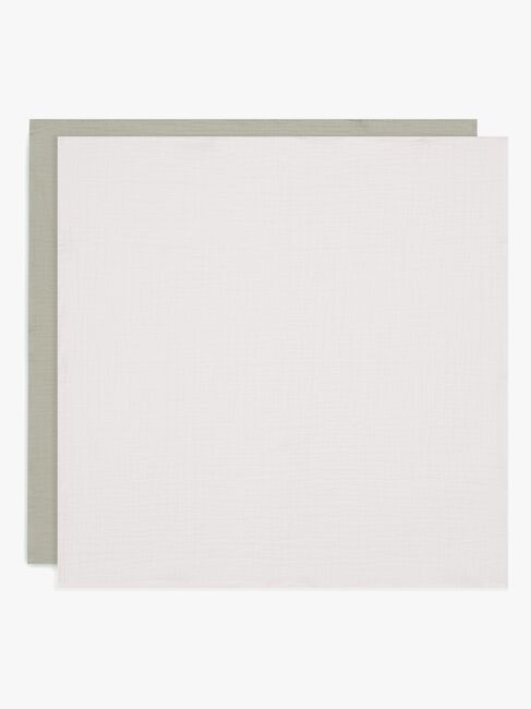 Jollein Musselinteppe 4-Pakk, Olive Green/Ivory