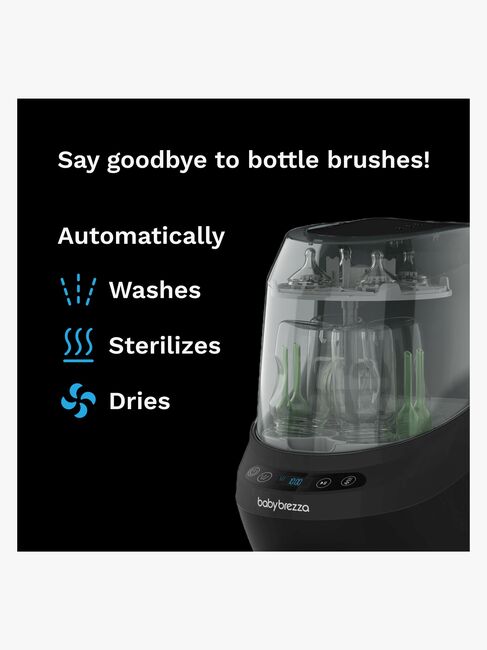 Baby Brezza Bottle Washer Pro Sterilisator, Black