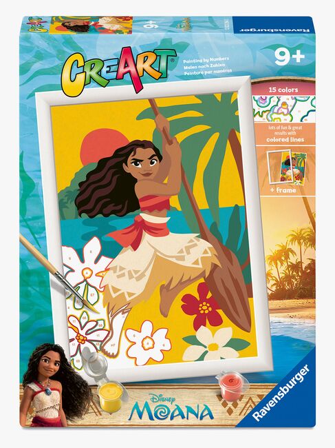 Ravensburger CreArt Vaiana Fargeleggingssett