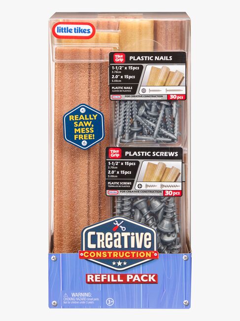 Little Tikes Creative Construction Påfyllingssett med Spiker & Skrue