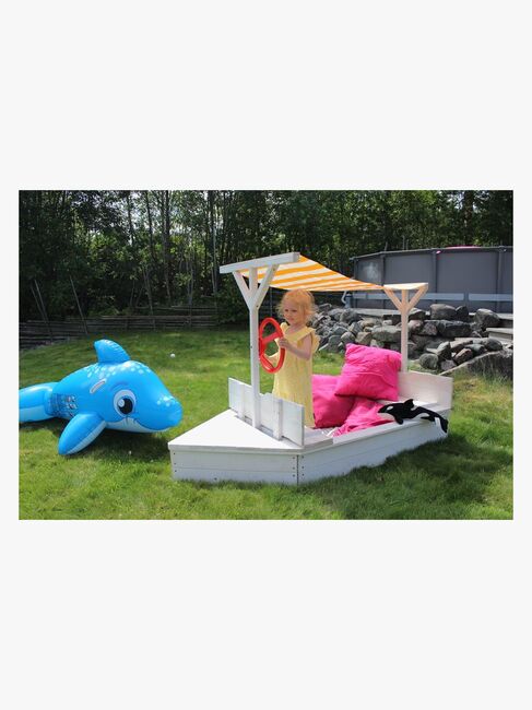 Woodlii Sandkasse Liten Båt