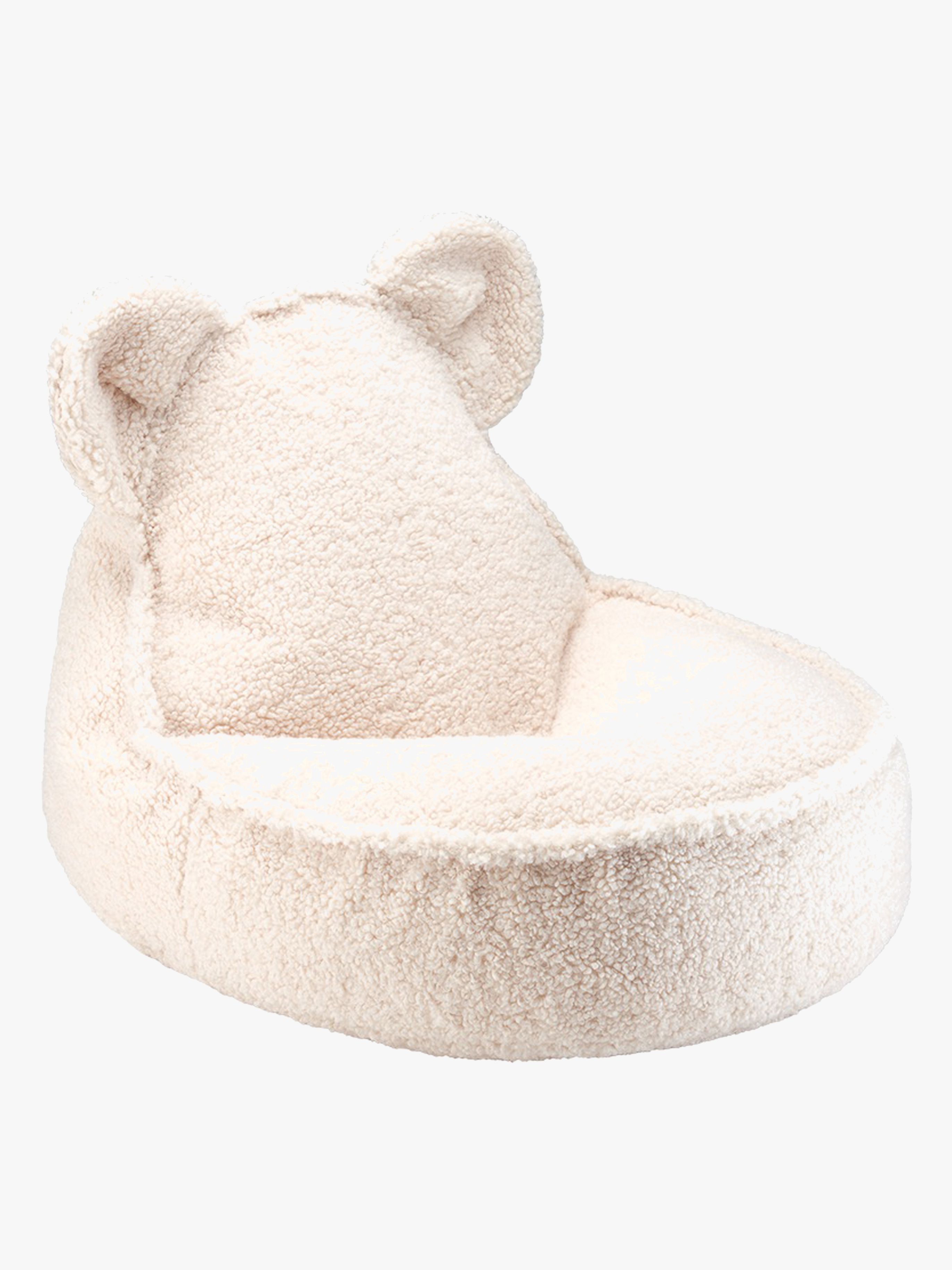 Wigiwama Bjørn Saccosekk, Cream White - Sittemøbler - Polyester