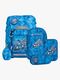 Beckmann Classic Ryggsekk Sett 22L, Blue Lightning