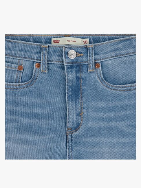 Levi's LVG 726 High Rise  Utsvingte Jeans, Clean Getaway