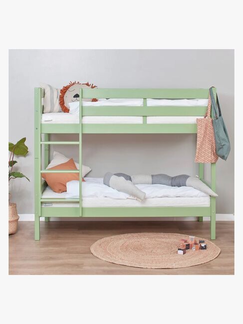 Hoppekids ECO Comfort Køyeseng 70x160, Lysegrønn