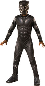 Marvel Avengers Black Panther Kostyme med Maske