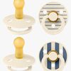 BIBS Studio Colour Smokk 4-Pakk Lateks Str 2, Pin Ivory Vanilla/Pin Ivory Steel Blue