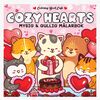Legind A/S Cozy Hearts Fargeleggingsbok