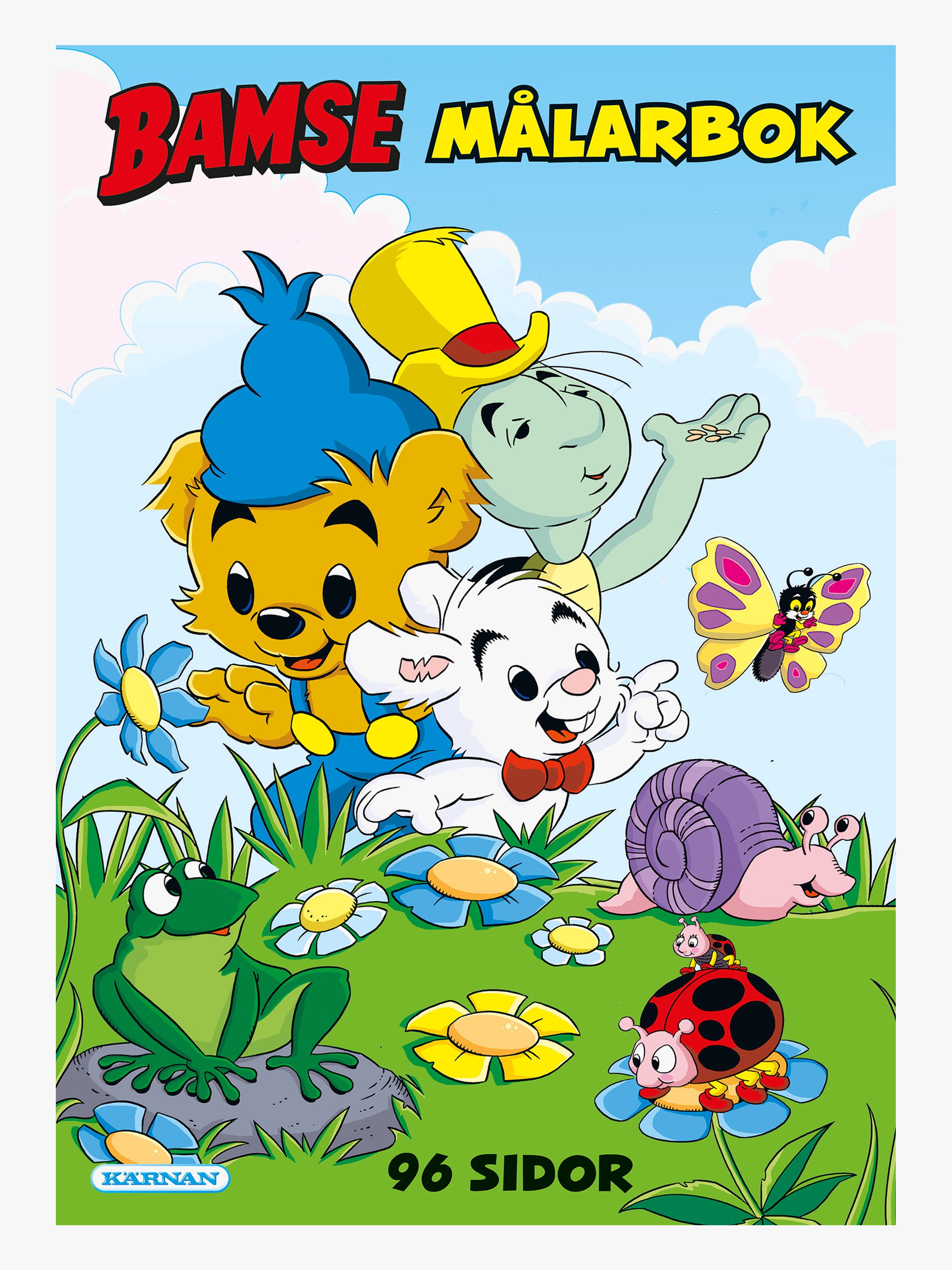 Kärnan Malebok Bamse - Malebøker & Aktivitetsbøker