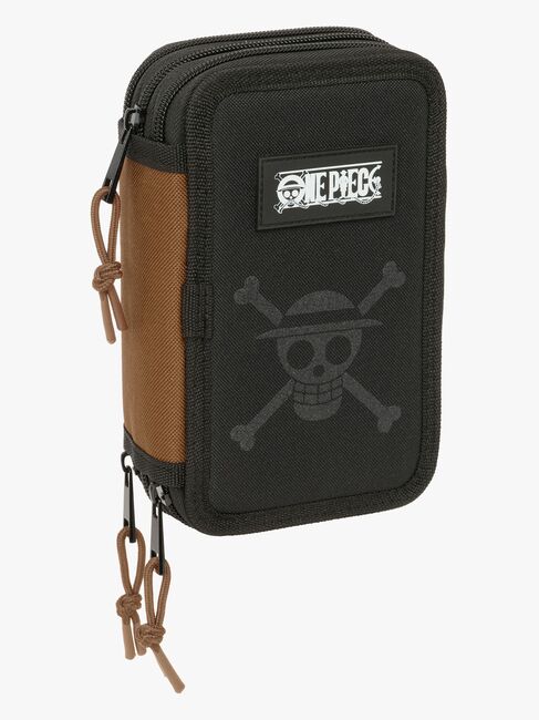 One Piece  Fylt Trippelpennal 37 Deler, Svart