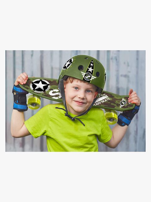 Stamp Skateboard Skids Control Military