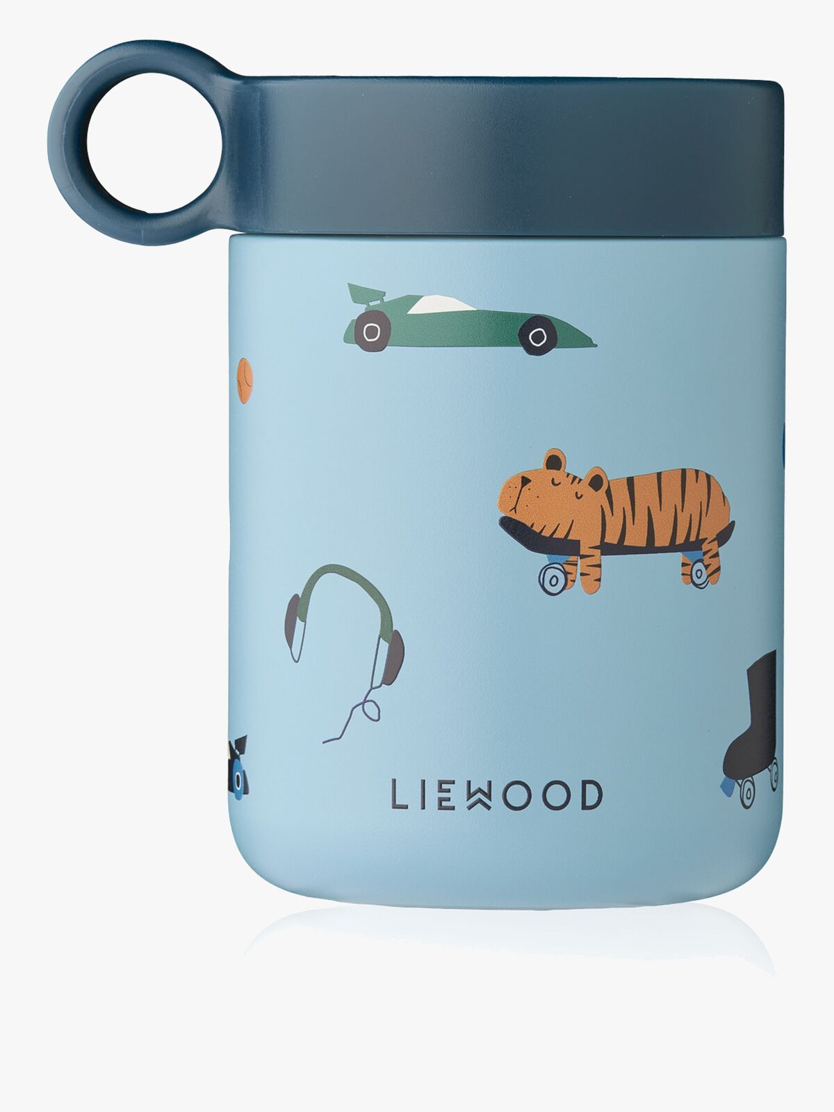 LIEWOOD Kiani  Mønstret Mattermos, Fun/Beach Blue