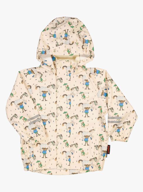 Geggamoja Fôret Regnsett Pippi Langstrømpe, Beige