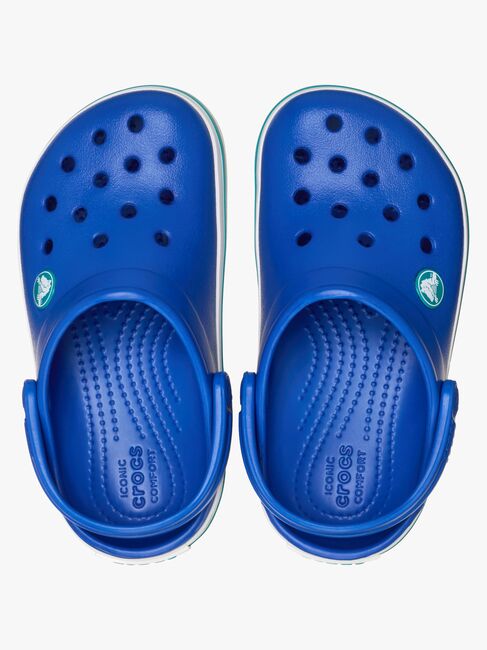 Crocs Crocband Sandaler, Blue Bolt/Turbo Teal