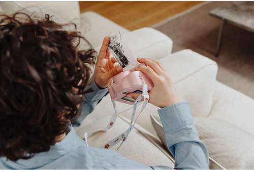 MiniLens Polaroidkamera, Rosa