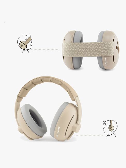 ZAZU Hørselsvern, Jr Beige