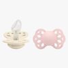 BIBS Infinity Smokk 2-pack Str. 2 Anatomical, Ivory/Blossom