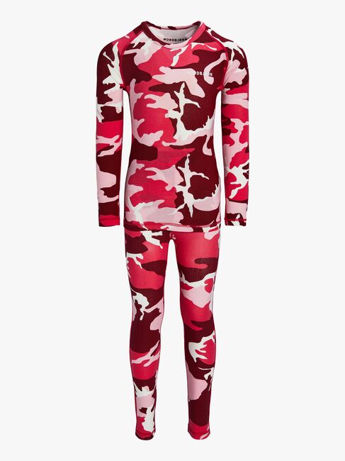 Nordbjørn Verbier Undertøy Bamboo, Camo Pink