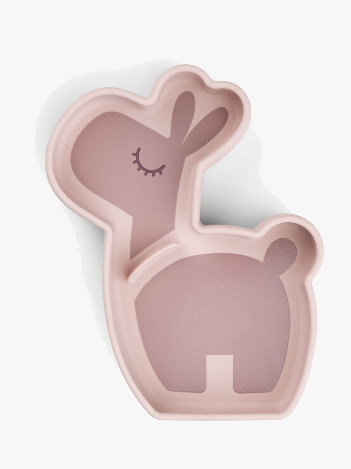 Done By Deer Stick & Stay Silikontallerken Lalee, Powder