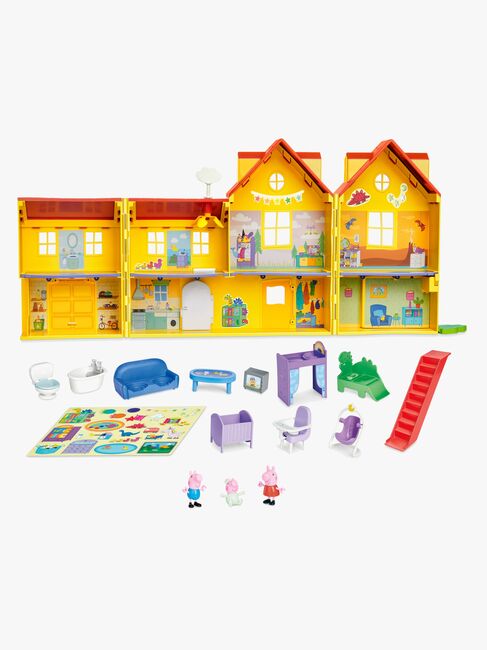 Peppa Gris Stort Familiehus Dukkehus
