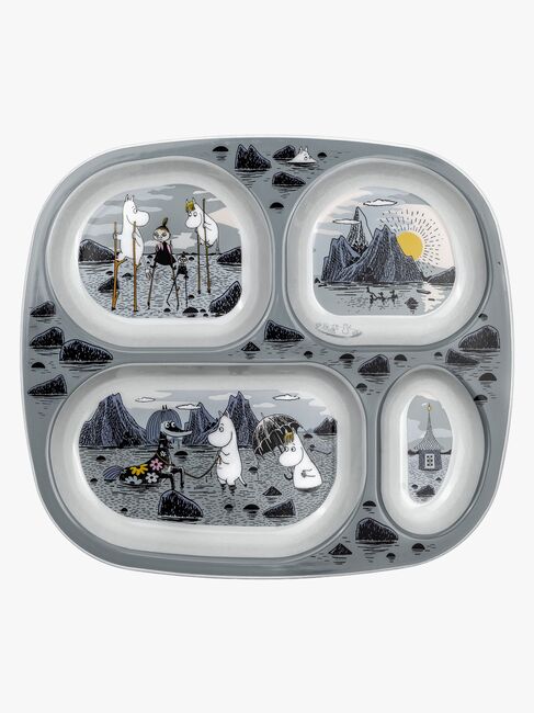 Mummitrollet Holmer & Skjær Delt Tallerken