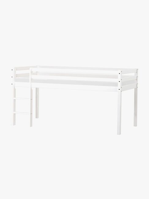 Hoppekids Halvhøy Loftseng 90x200, Hvit